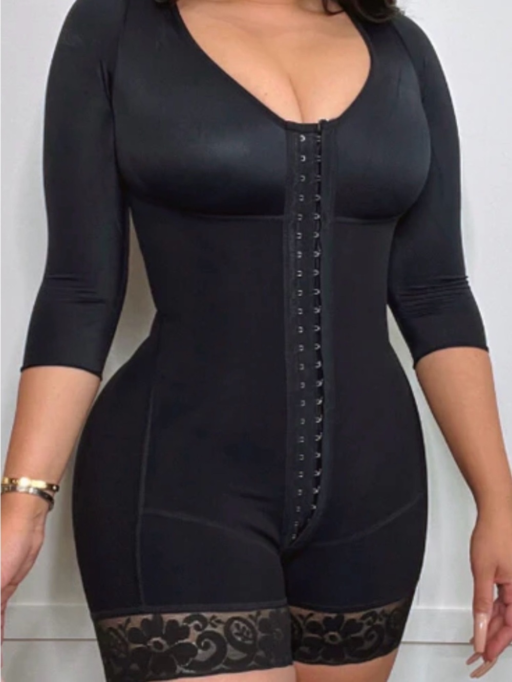 Elegant Figure Columbian Faja Black Shapewear Bodysuit’s